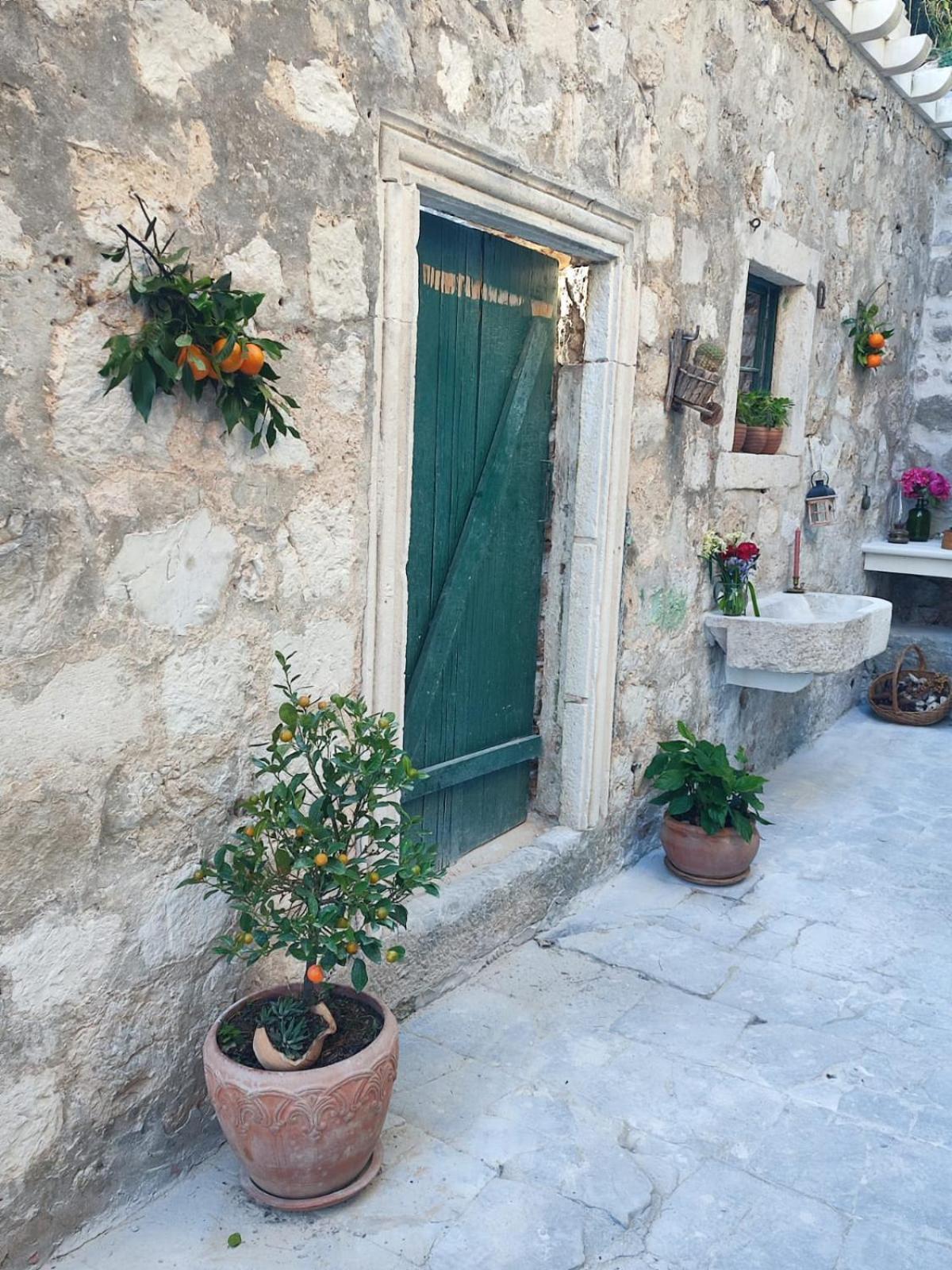 Peaceful House In Dubrovnik Leilighet Eksteriør bilde