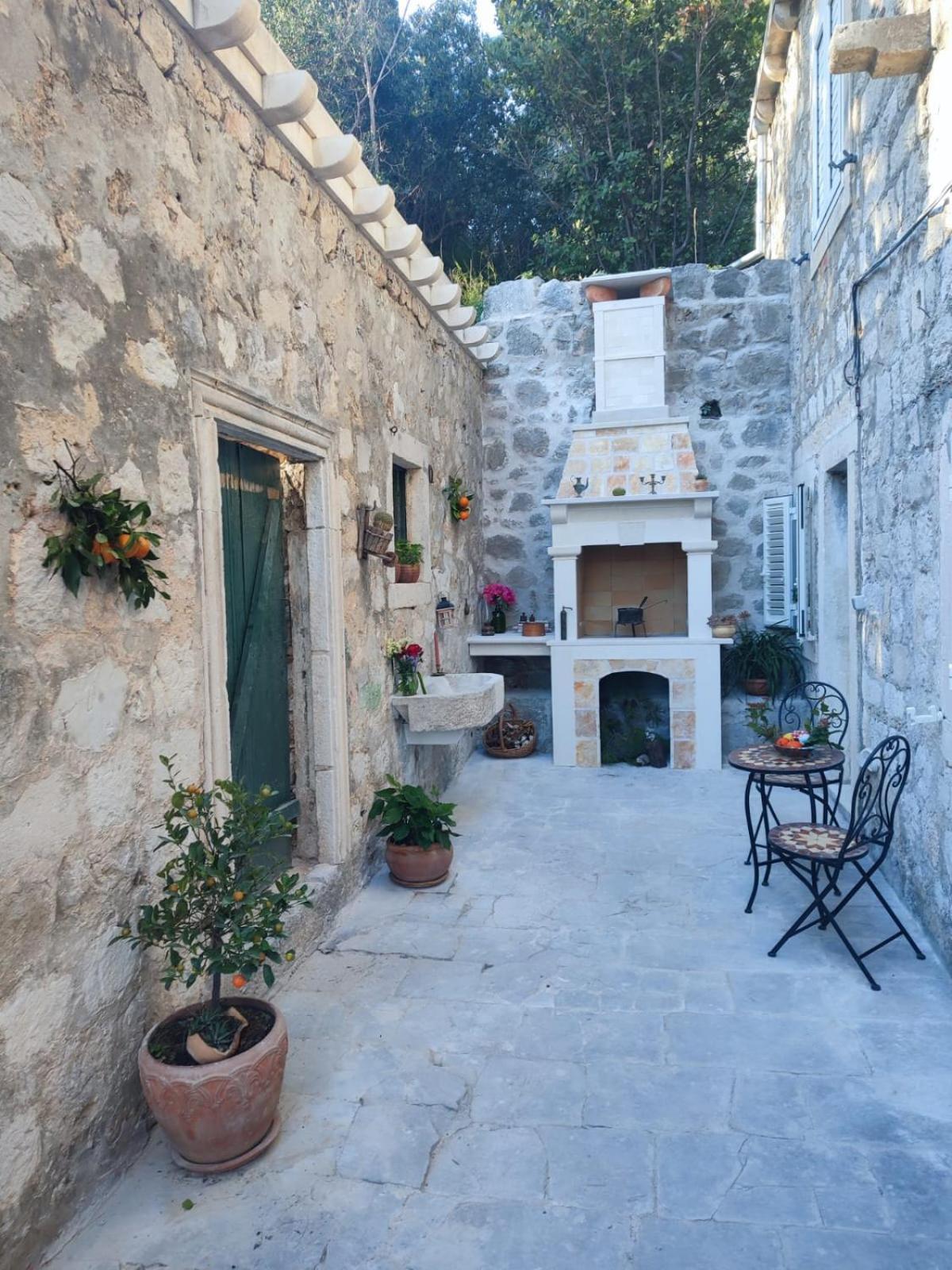 Peaceful House In Dubrovnik Leilighet Eksteriør bilde